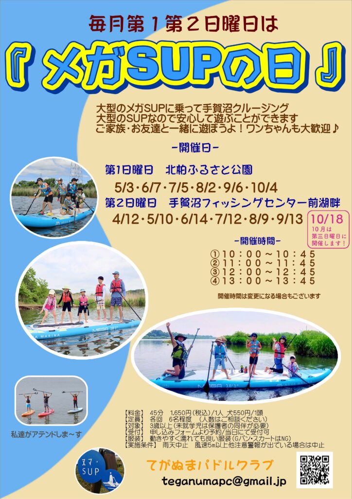 メガSUPの日チラシ